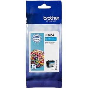 tedipro brother-lc424c-cyan-cartouche-d-encre-42507